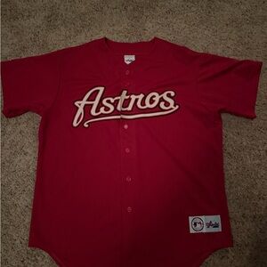 Houston Astros Vintage Brick Red Jersey